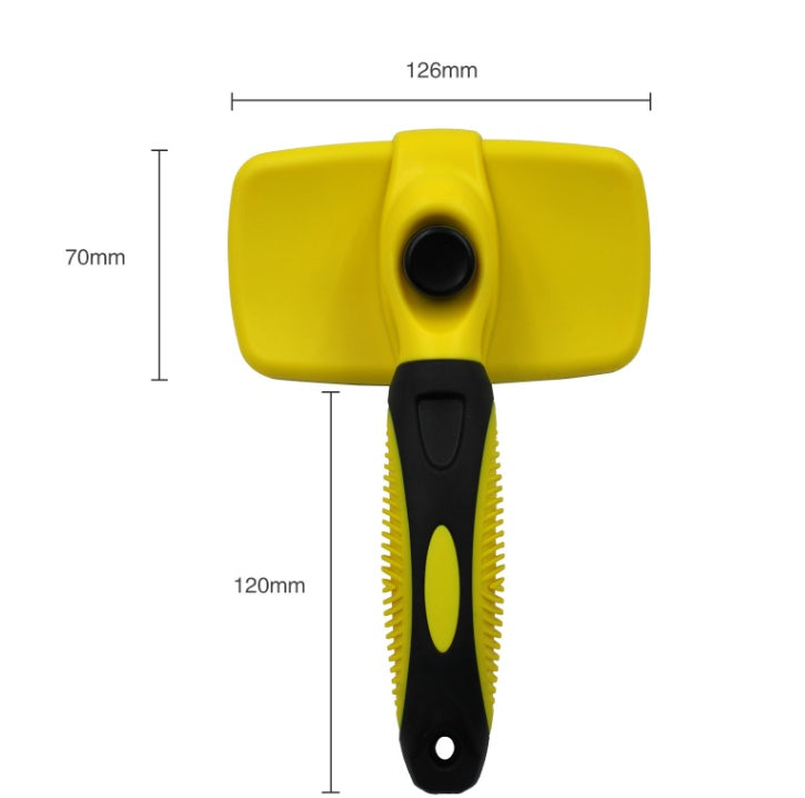 Brosse Autonettoyante Zenwoof — Toilettage Facile pour Chien & Chat